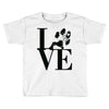 LOVE MY DOG Toddler T-shirt