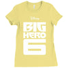 big hero logo Ladies Fitted T-Shirt
