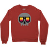 sunset skull Crewneck Sweatshirt