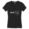save the manual transmissions (stick shift) Women's V-Neck T-Shirt