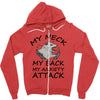 anxiety attack Zipper Hoodie