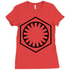 first order logo Ladies Fitted T-Shirt
