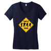 turtle xing Women's V-Neck T-Shirt