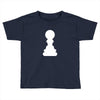 Chess King and Pawn Toddler T-shirt
