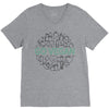 go vegan 3 V-Neck Tee