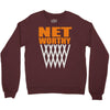 net worthy basketball Crewneck Sweatshirt