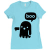 Ghost Of Disapproval Ladies Fitted T-Shirt