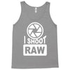 i shoot raw photography camera photograph Tank Top