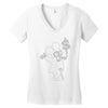 numbskull06 Women's V-Neck T-Shirt