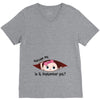September Peeking Out Baby Girl V-Neck Tee