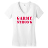 garmy strong Women's V-Neck T-Shirt
