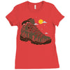 adventure boot Ladies Fitted T-Shirt