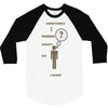 moment of thought 3/4 Sleeve Shirt