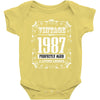 vintage made in 1987 perfectly aged a living legend Baby Bodysuit