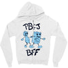 peanut butter and jelly   bff Zipper Hoodie