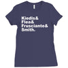 kiedes flea frusciante smith Ladies Fitted T-Shirt