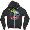 sandbox battle 1 Zipper Hoodie