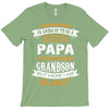 Super Cool Papa Of A Freaking Awesome Grandson T-Shirt
