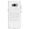legends are born in april Samsung Galaxy S8 Plus