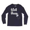 well hung Long Sleeve Shirts