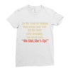 women Ladies Fitted T-Shirt