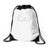 dick head Drawstring Bags