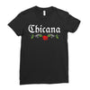 Chicana Ladies Fitted T-Shirt