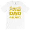 best cycling dad galaxy cycling T-Shirt