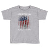 Honor Those Who Place Their Life on the Line so you can Live Yours Toddler T-shirt