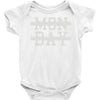 mon day Baby Onesie