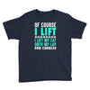 cat cats lift lifting fitness Youth Tee
