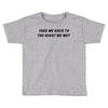 Take Me Back To The Night We Met Toddler T-shirt
