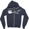 never judge a book by it's movie Zipper Hoodie