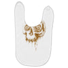 skull water color Baby Bibs