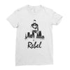 rebel   blackout Ladies Fitted T-Shirt