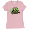 plants vs Ladies Fitted T-Shirt