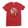 strong is the force of course Ladies Fitted T-Shirt