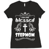 I Am One Blessed Stepmom Ladies Fitted T-Shirt