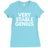 verry stable genius Ladies Fitted T-Shirt