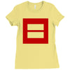 equality for all sign marriage equality t shirts t shirt Ladies Fitted T-Shirt
