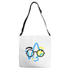 mr. personality Adjustable Strap Totes