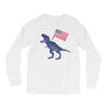Patriotic T-Rex Long Sleeve Shirts