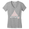 Beeramid Women's V-Neck T-Shirt