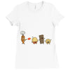 calorie burning Ladies Fitted T-Shirt