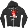 tiger Zipper Hoodie