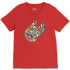 adesivo  hand shocker stickers bomb decal usdm jdm V-Neck Tee