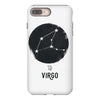 Virgo Zodiac Sign Minimal Design iPhone 8 Plus