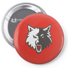KING OF THE WOLF Pin-back button