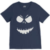 evil scary pumpkin face V-Neck Tee
