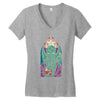 cthulhu's church Women's V-Neck T-Shirt